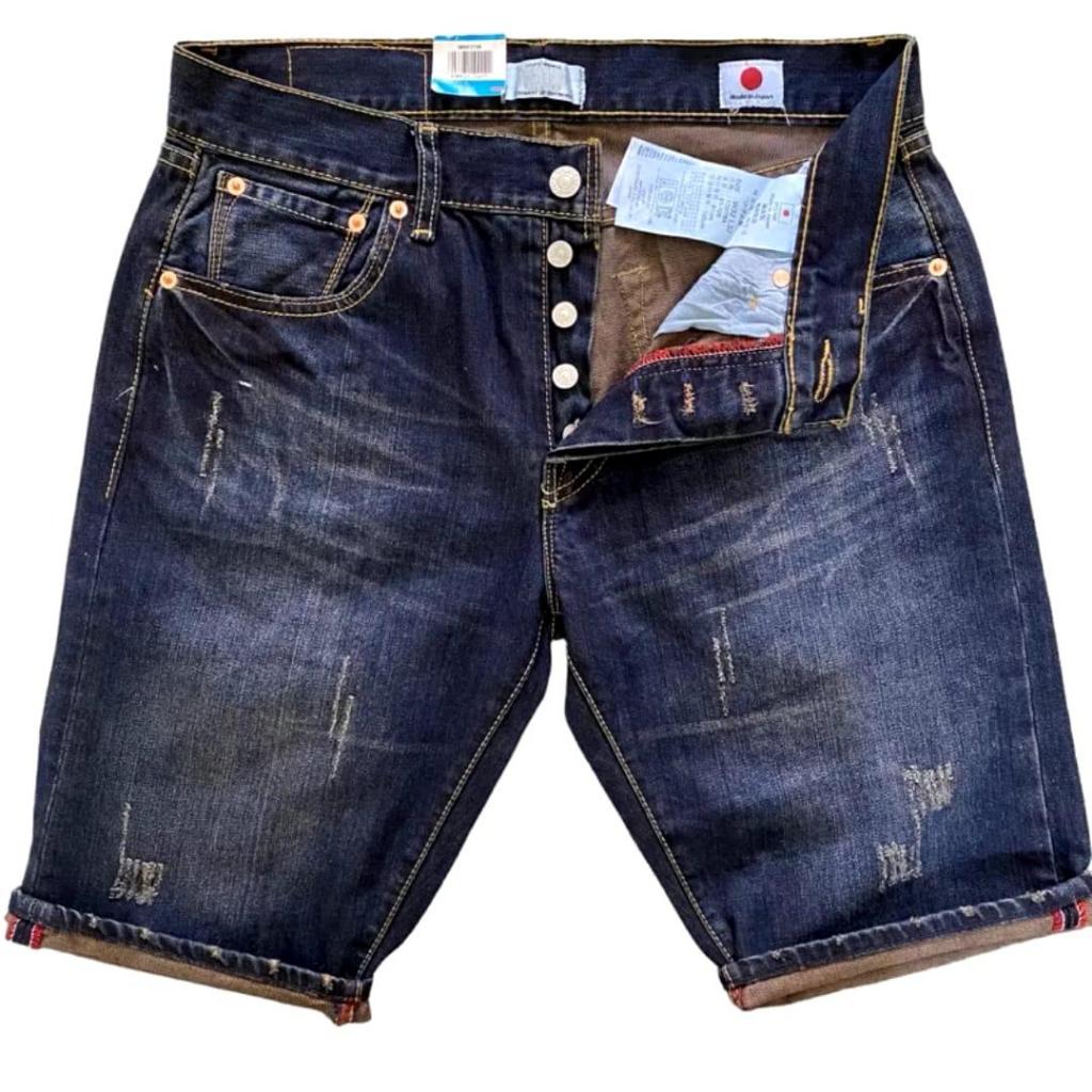 Jual Celana Pendek Jeans Denim Pria Motif Cakar Distro Terbaru | Celana ...
