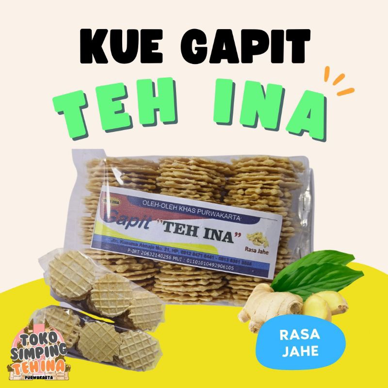 Jual Kue Gapit Teh Ina - Rasa Jahe 115 gr - Khas Purwakarta | Shopee ...