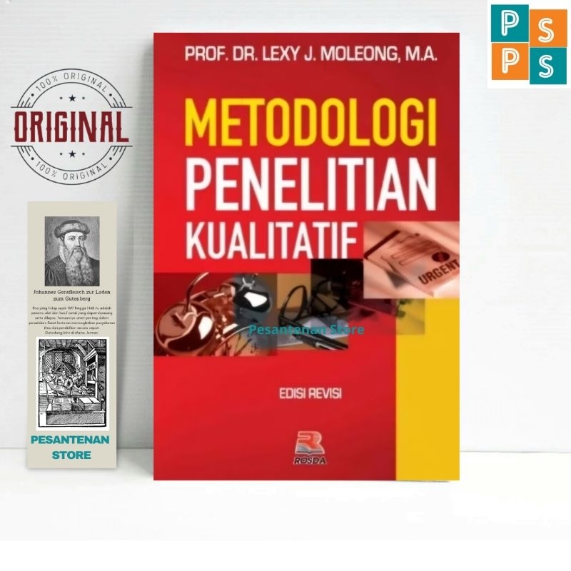 Jual Buku Metodologi Penelitian Kualitatif Lexy Moleong Buku Original ...