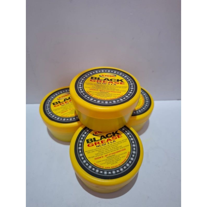 Jual BLACK GREASE GEMUK PELUMAS RANTAI BEARING 100GRAM | Shopee Indonesia