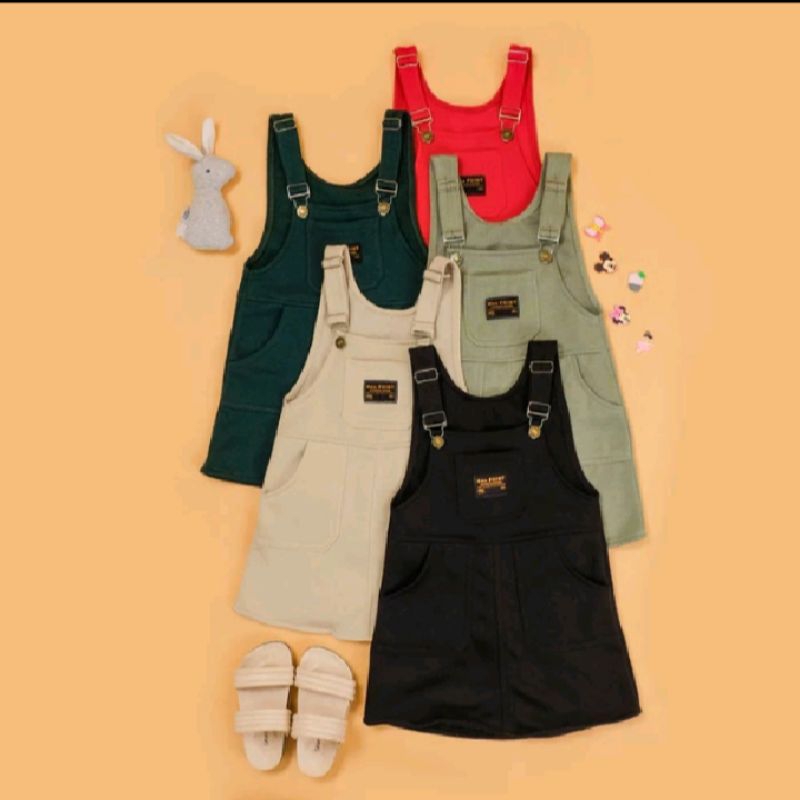 Jual overall rok anak perempuan,unisex usia 2 thn sampai 9 thn overall ...