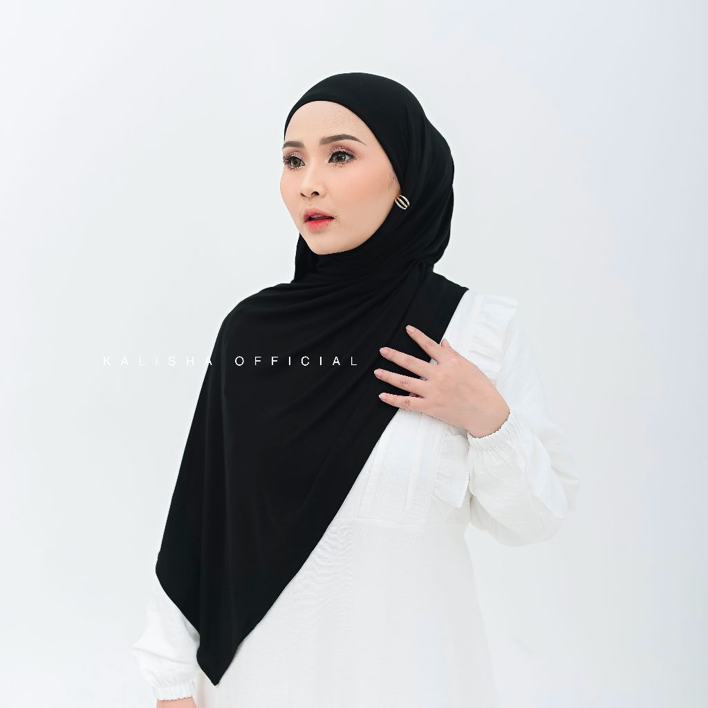 Kalisha X Mima Tarra Pashmina Inner Oval Bahan Viscose Rayon