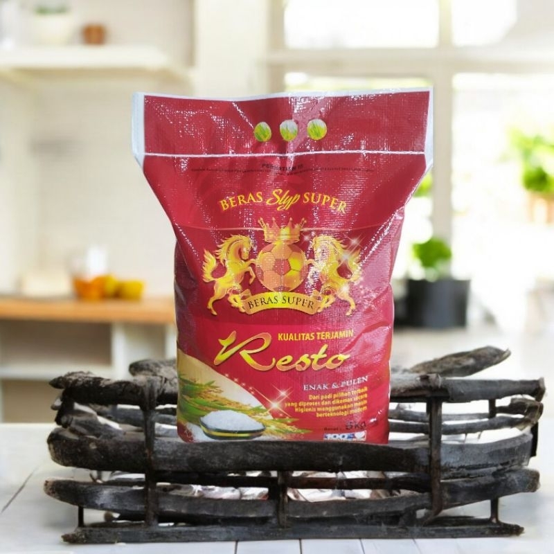 Jual BERAS 5 kg Merk RESTO ( premium rice ) | Shopee Indonesia