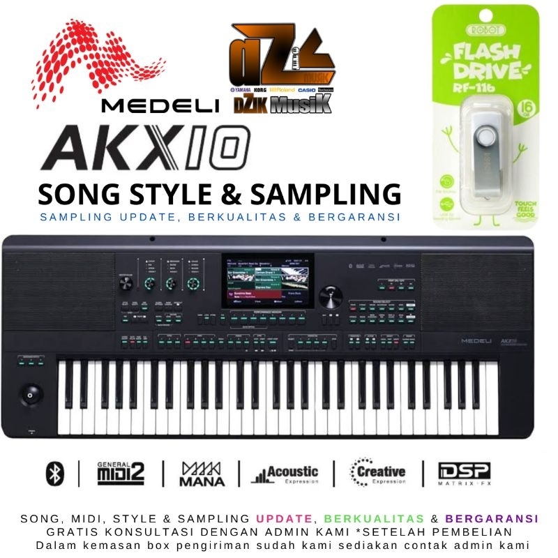 Jual Sampling Medeli Akx10 Shopee Indonesia