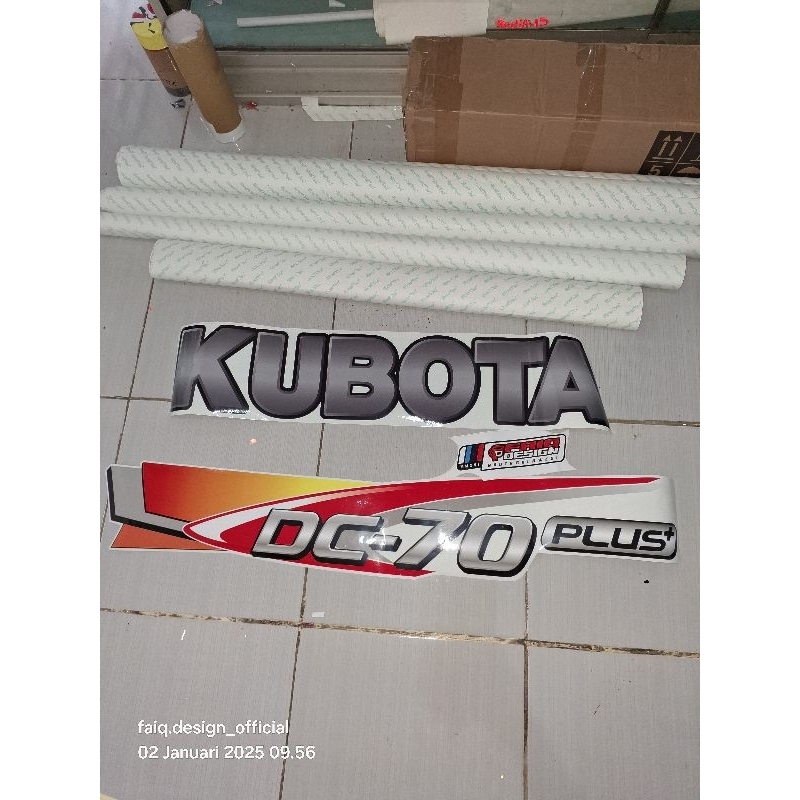 Jual STIKER DC70 PLUS SEBELAH KIRI SESUAI GAMBAR PLUS ANTI GORES ...