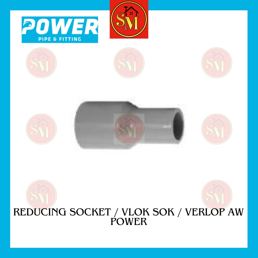 Jual Verlop / Reducer sok / Vlok sok PVC Power AW 3/4