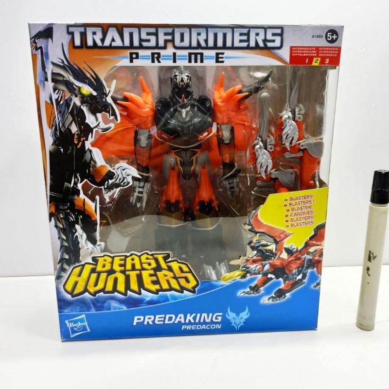 Jual mainan action figureTransformer prime beast hunter predaking ...