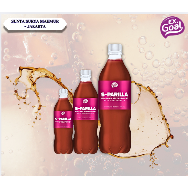 Jual Ex Goal Sparilla Botol 250ml,390ml,& 1 Liter | Shopee Indonesia