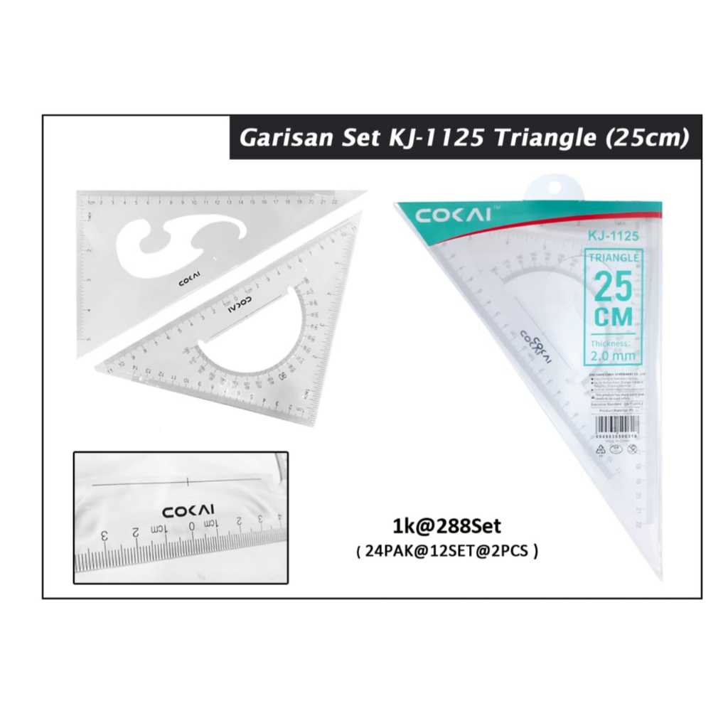 Jual Penggaris Ziegel Terlengkap & Harga Terbaru Juli 2026 | Shopee ...