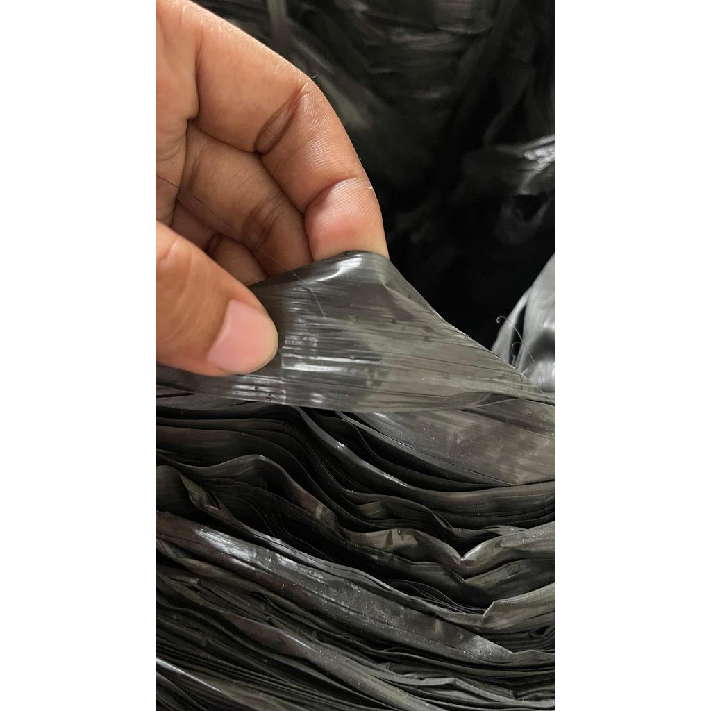 Jual Rafiaku Tali Rafia Hitam 1 ball isi 12 pcs ukuran 1kg gulungan ...