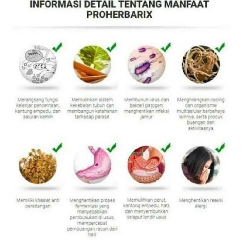 Jual Obat Pembasmi Parasit Pro Herbarix PROHERBARIX Obat Penghilang ...