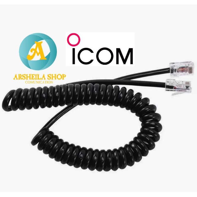 Jual Kabel spiral icom HM 133 Radio Rig icom IC 2200 2300 v3500 ...