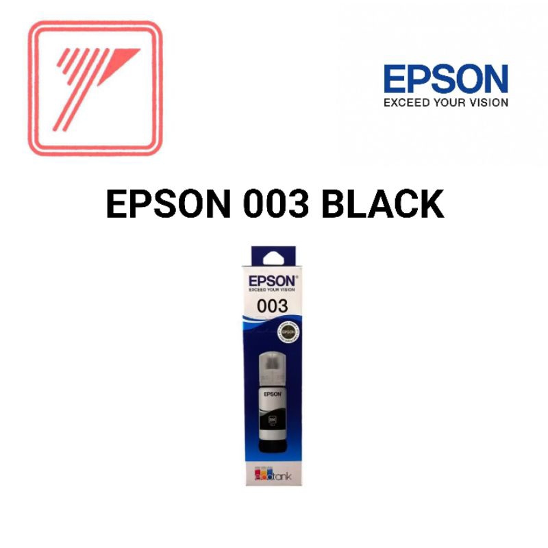 Jual EPSON Ink Tinta 003 Black Hitam 003B T003 Original Cartridge ...