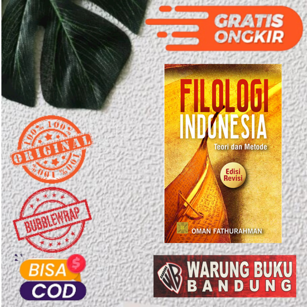 Jual Buku Filologi Indonesia Edisi Revisi - Oman Fathurahman | Shopee ...