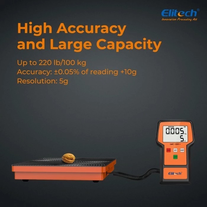 Jual Elitech LMC-100A+ Digital Electronic Refrigerant Charging Recovery ...