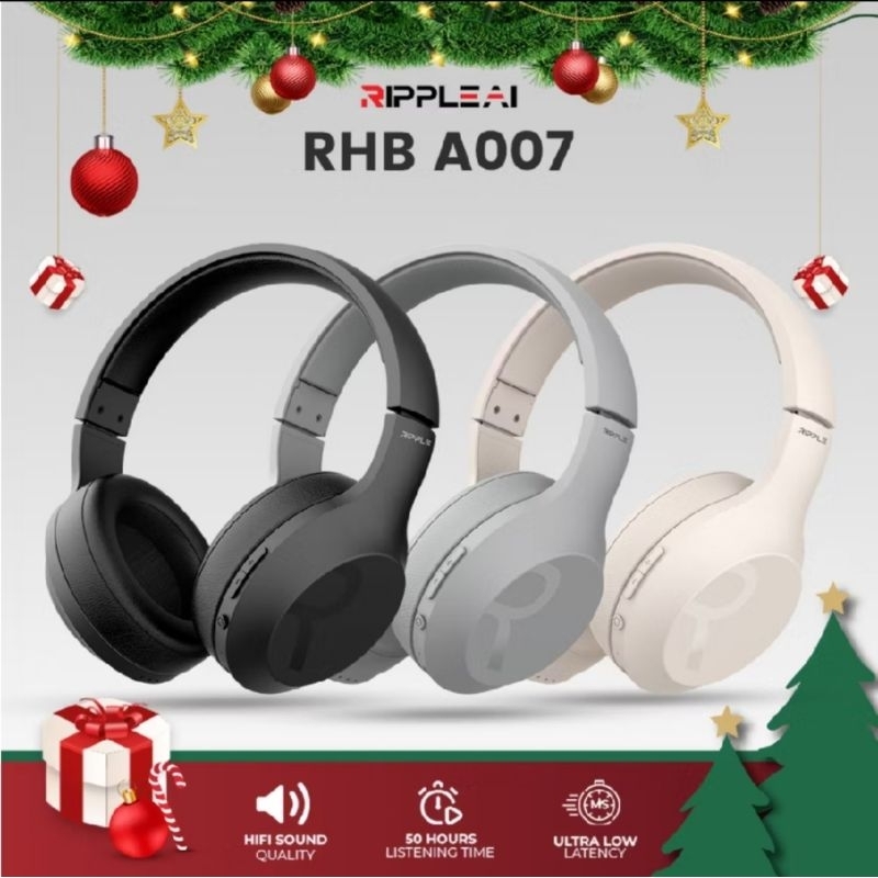Jual Ripple Headphone Bluetooth RHB-A007 Noice Reduction High Quality ...