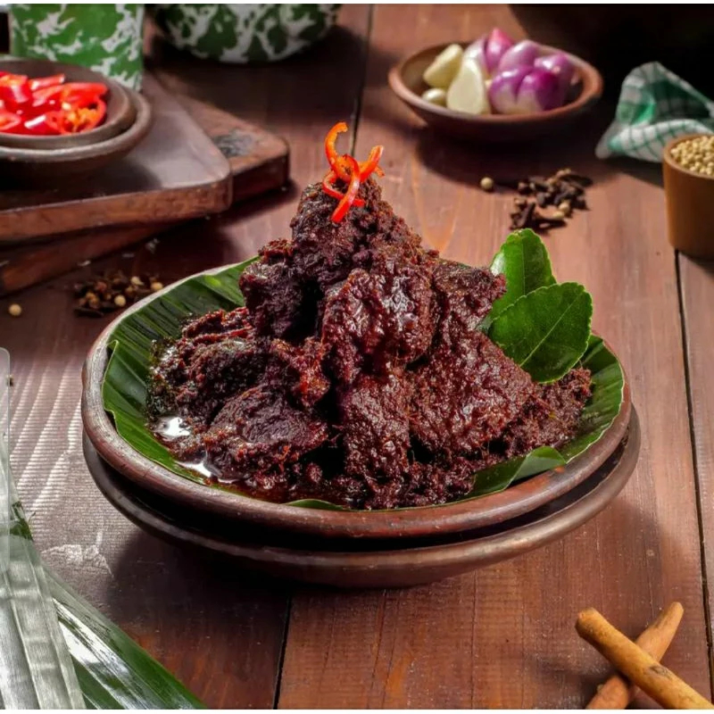 Jual RENDANG SAPI MAMA FUJI KEMASAN 350 GRAM HALAL ORIGINAL RENDANG ...