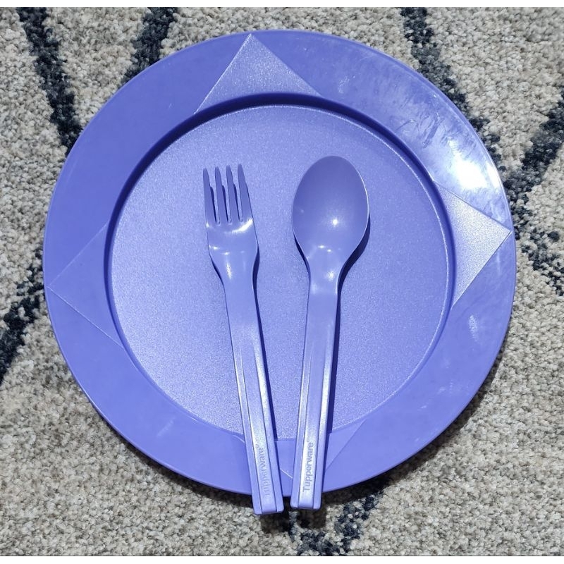 Jual Tupperware, Outdoor Dining Plate 1set | Shopee Indonesia