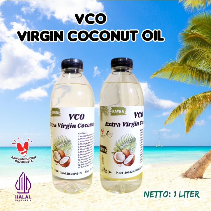 Jual Minyak Vco Virgin Coconut Oil 1 Liter Minyak Kelapa 1 Liter