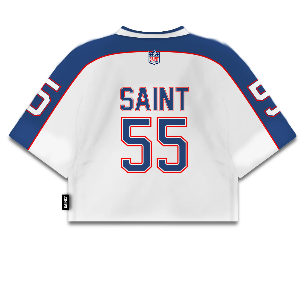 Jual Saint Culture / Rising Blue Crop 55 / Croptop Jersey Vintage ...