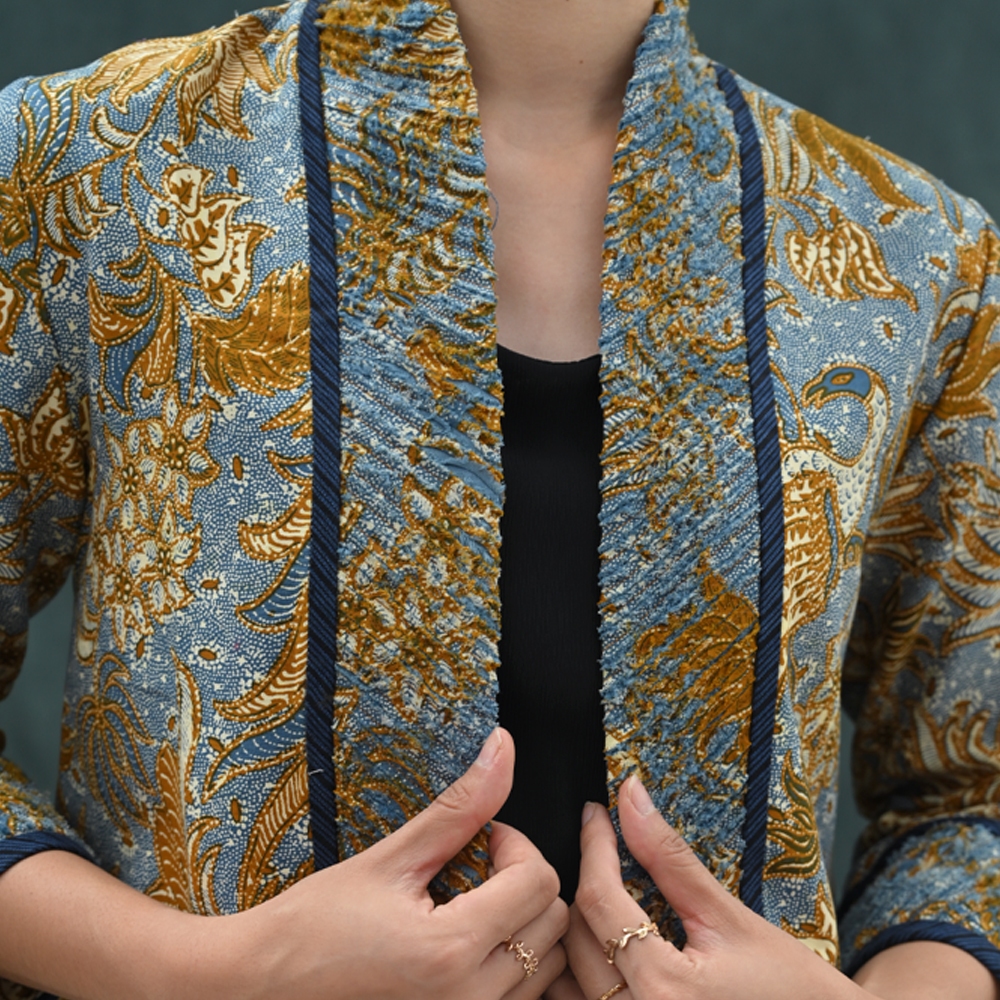 Jual NONA RARA - Chelsea RMB T3561, Baju kerja outer batik wanita ...