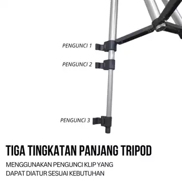 Tripod 3888 Bluetooth Tripod HP Dan Kamera Universal Free Holder U Dan Tas Tripod Dudukan