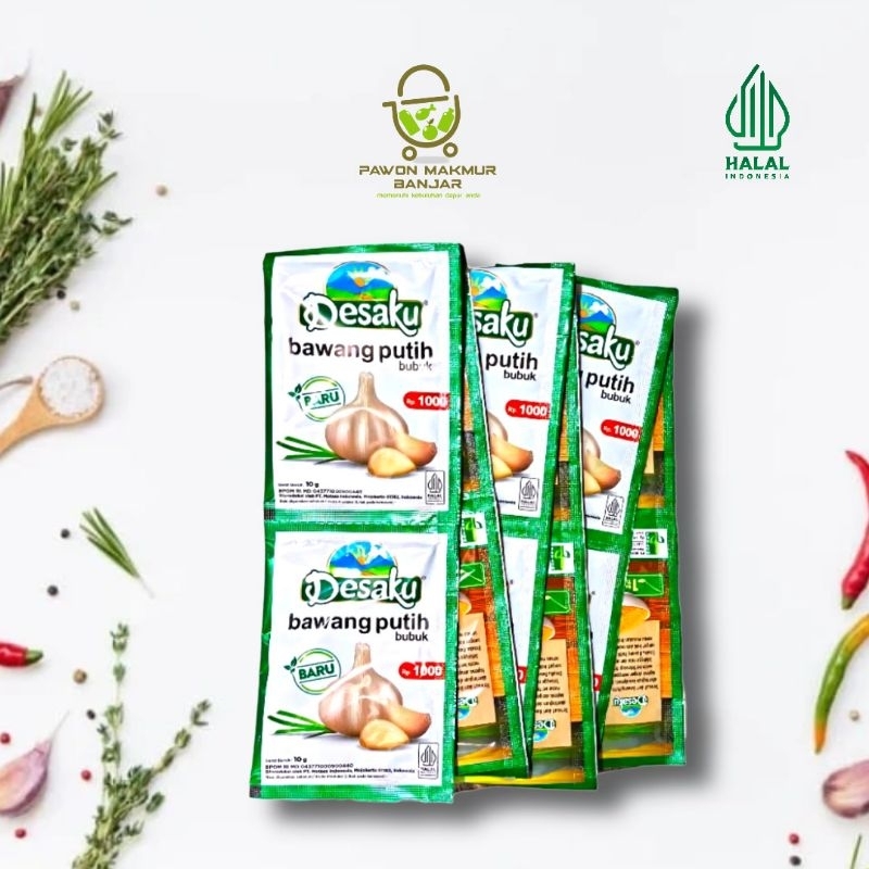 Jual DESAKU BAWANG PUTIH PER RENCENG 12 x 6gr | Shopee Indonesia