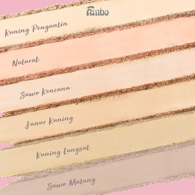 Jual FANBO Gold Pancake Compact Powder | Shopee Indonesia