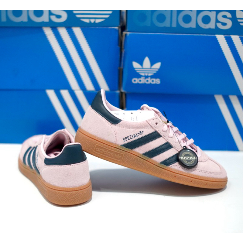Jual Adidas Handball Spezial Clear Pink Arctic Originals - IF6561 ...