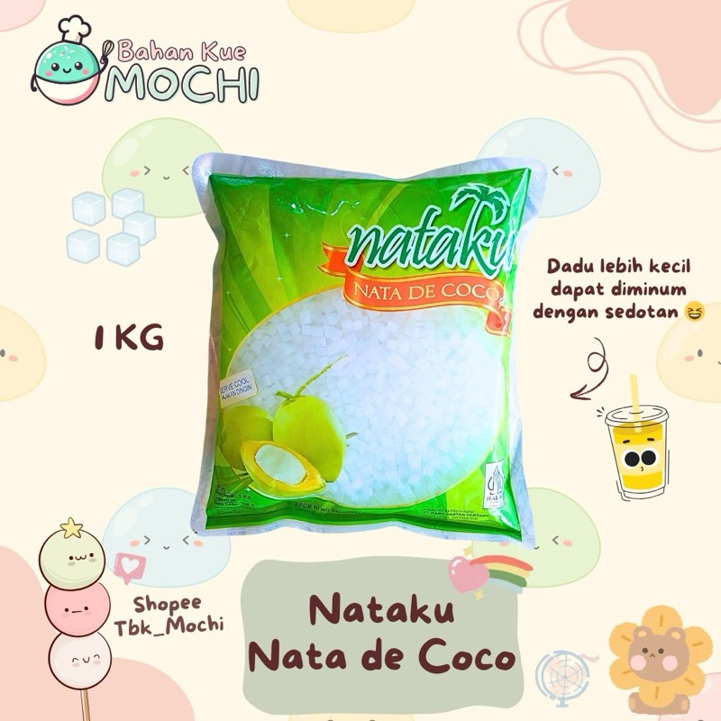 Jual Nataku 1KG / Nataku Nata De Coco / Nata de Coco Kecil / Nataku ...