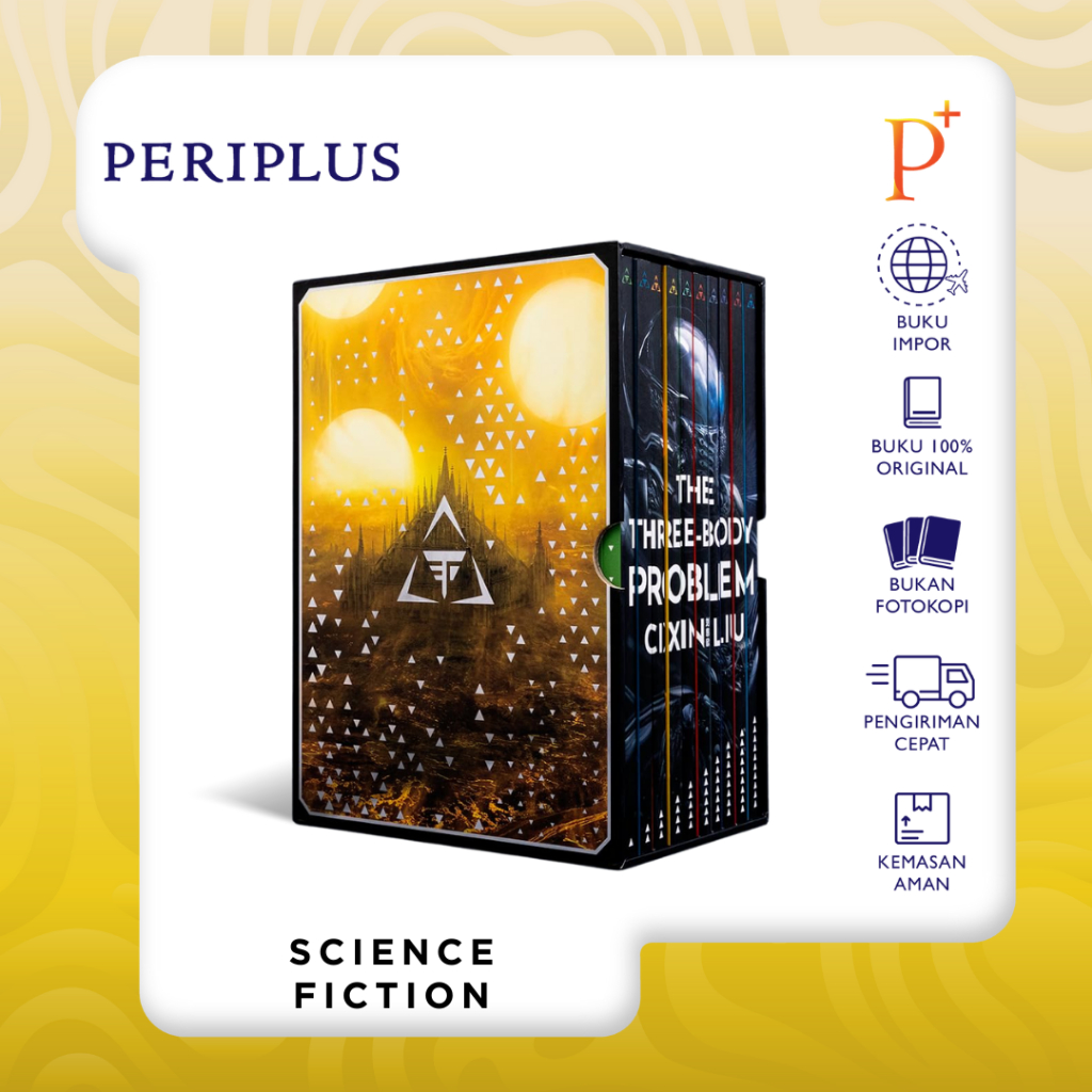 Jual The Three-Body Problem: the Epic 10-Volume Graphic Novel Boxset by ...