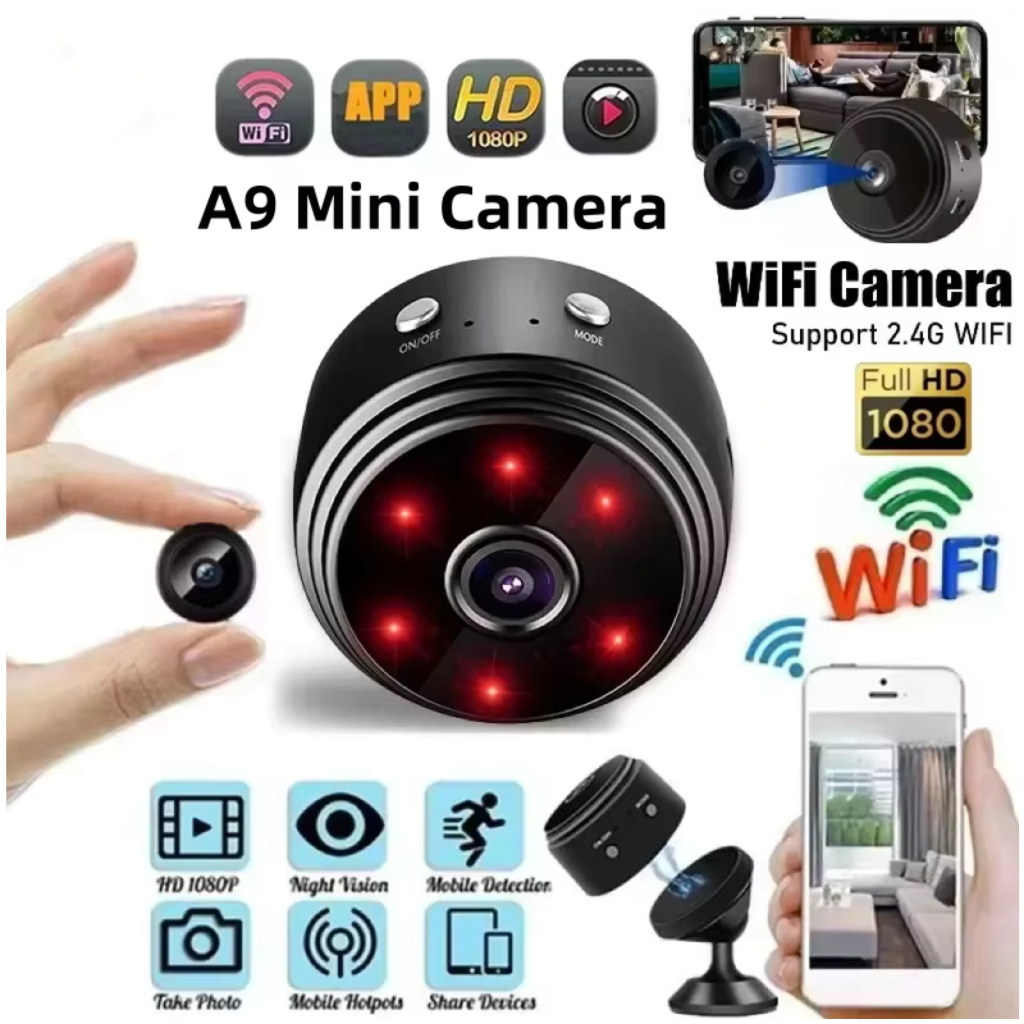 Jual PROMO Taffware Kamera CCTV Mini Sambung Ke hp Jarak Jauh Tanpa ...
