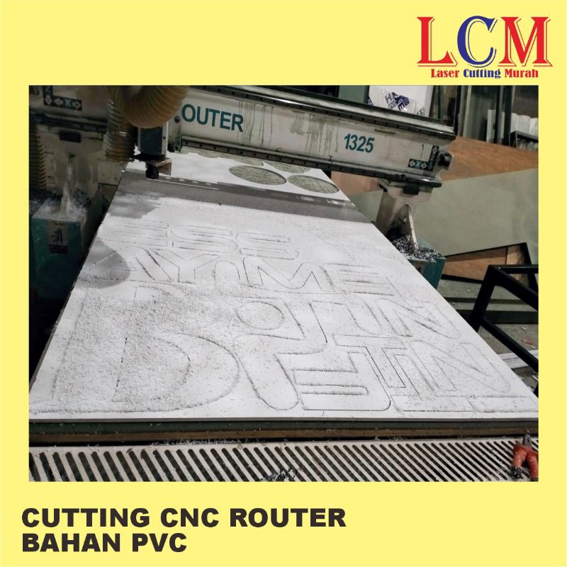 Jual CNC Router Cutting Bahan PVC | Jasa Cutting PVC | Shopee Indonesia