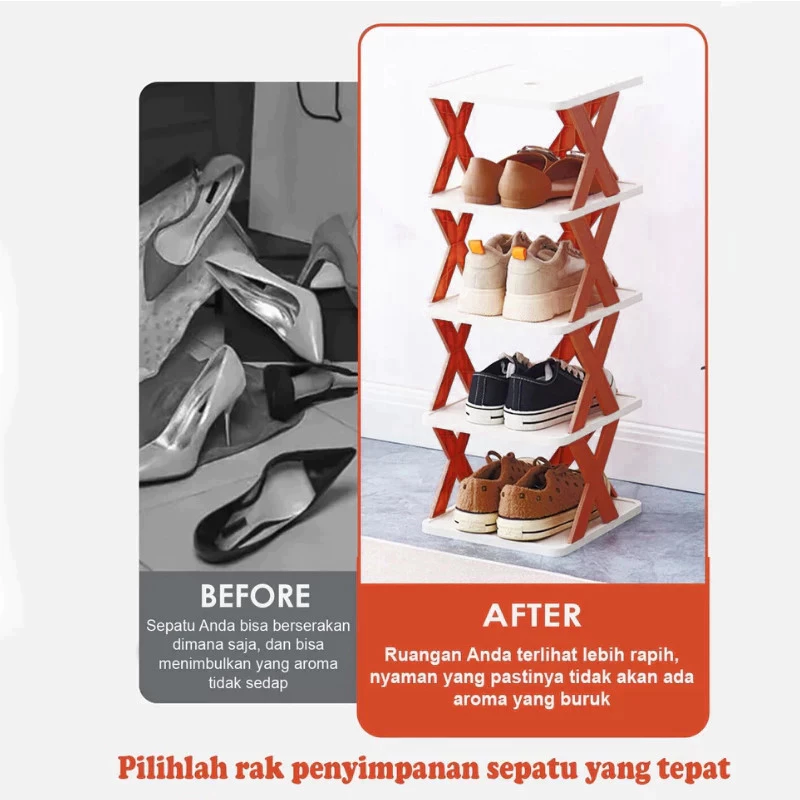 Rak Sepatu X