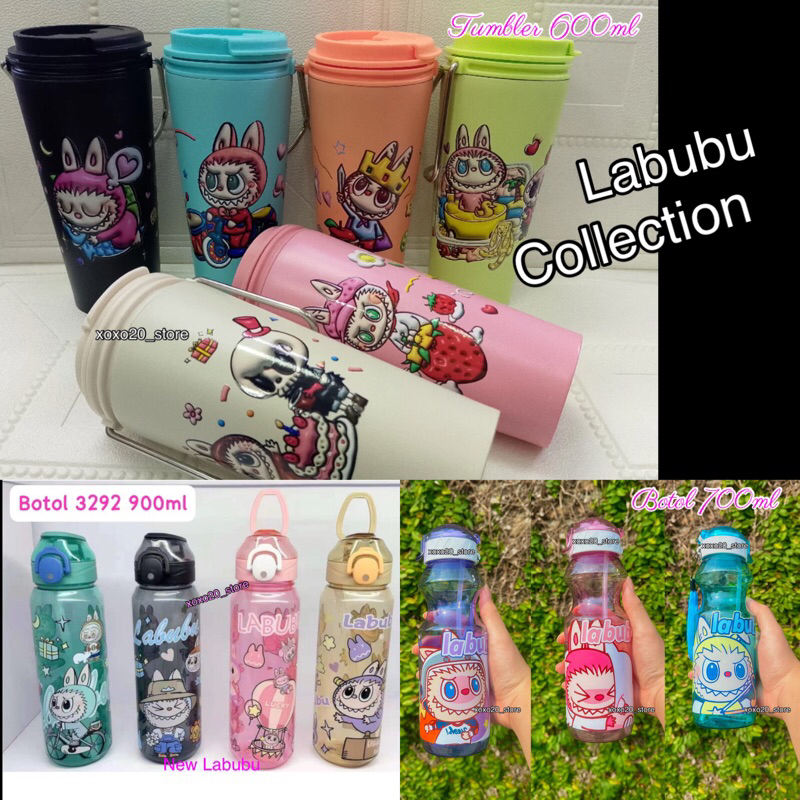 Jual [ READY STOCK ] LABUBU Botol Minum Viral - Botol Minum Karakter ...