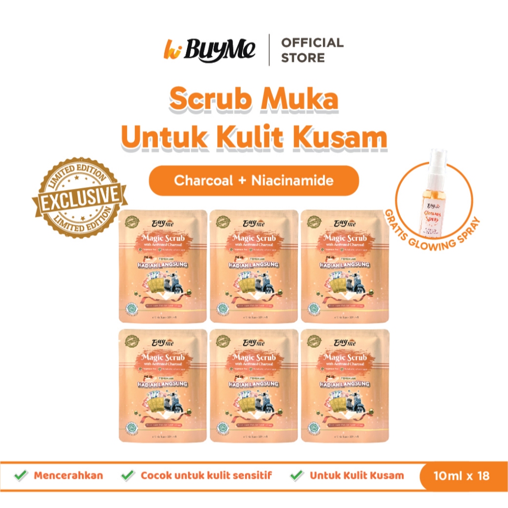 Jual BuyMe Magic Scrub Limited Berhadiah | Shopee Indonesia