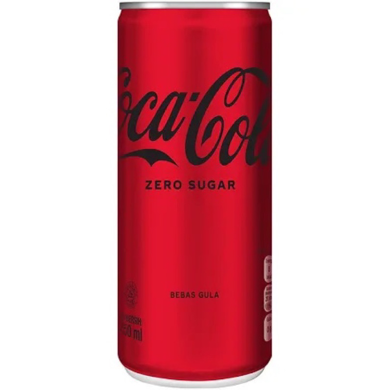Jual COCA-COLA ZERO CAN (KALENG) 250ML | Shopee Indonesia