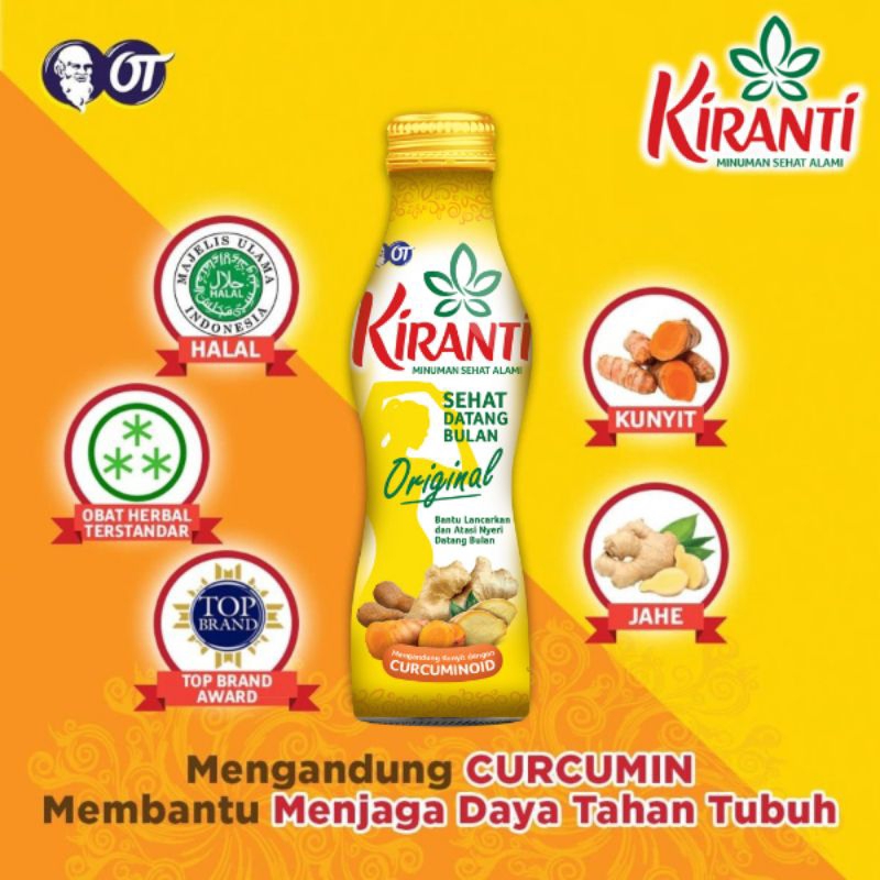 Jual kiranti sehat datang bulan original 150 ml Kiranti juice orange ...