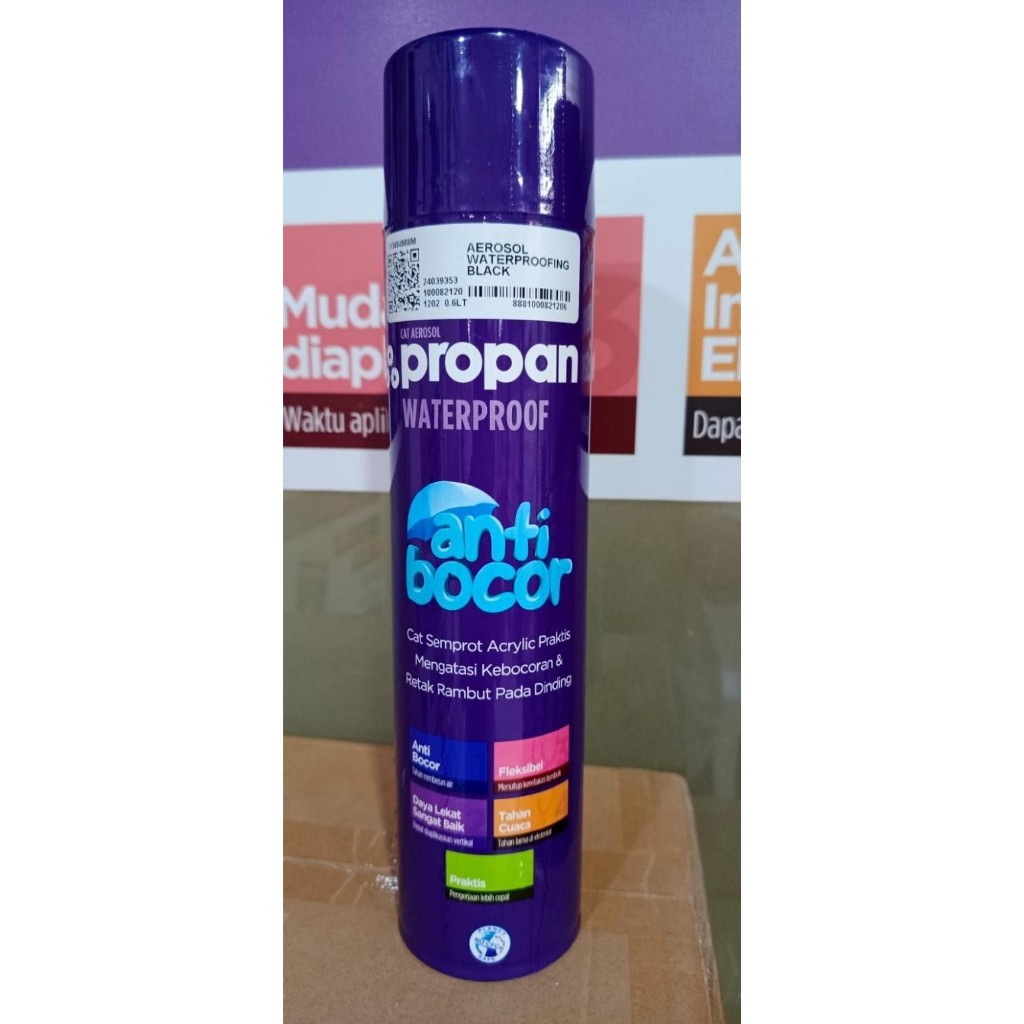 Jual Cat Semprot PROPAN Waterproof Anti Bocor 600ml / Spray ...