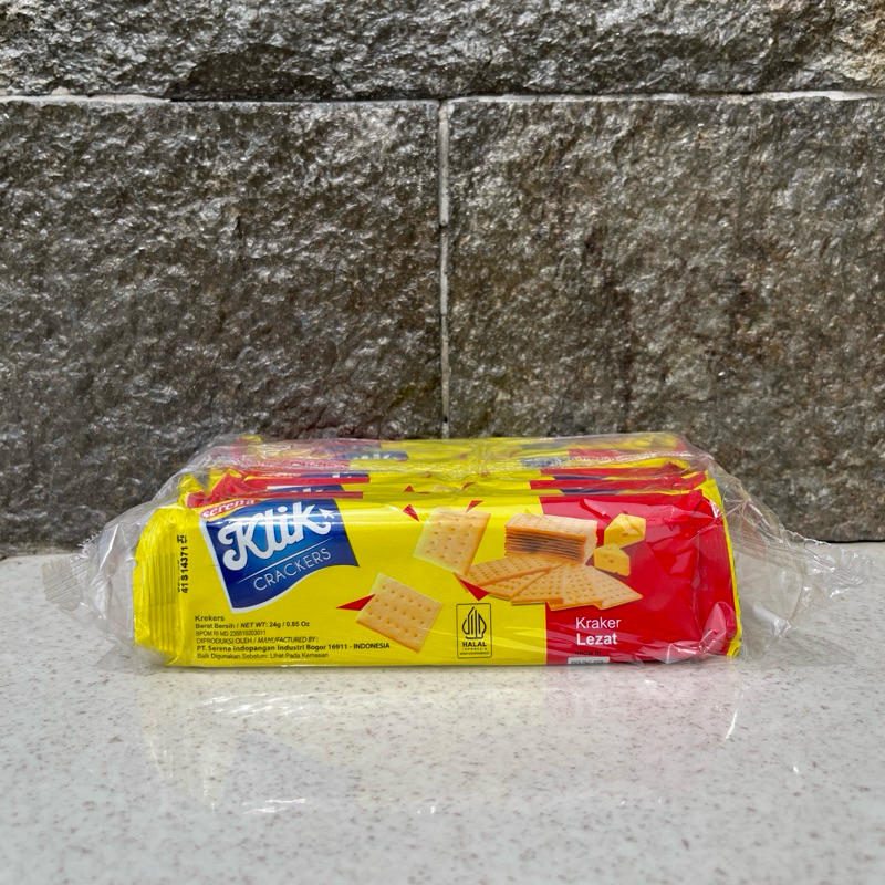 Jual SERENA KLIK CRACKERS / 1 Renteng isi 10 Pcs | Shopee Indonesia
