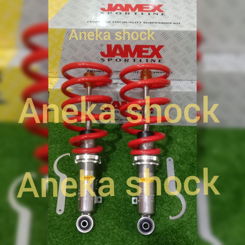 Jual SHOCK JAMEX COILOVER ADJUSTABLE TOYOTA INNOVA REBORN DIESEL DEPAN ...