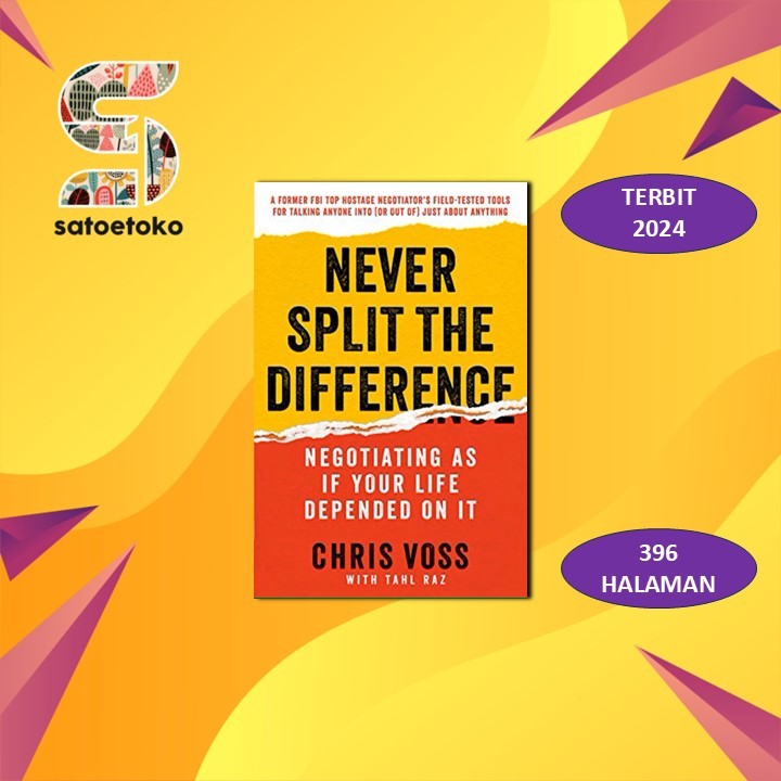 Jual Never Split The Difference - Chris Voss | Shopee Indonesia