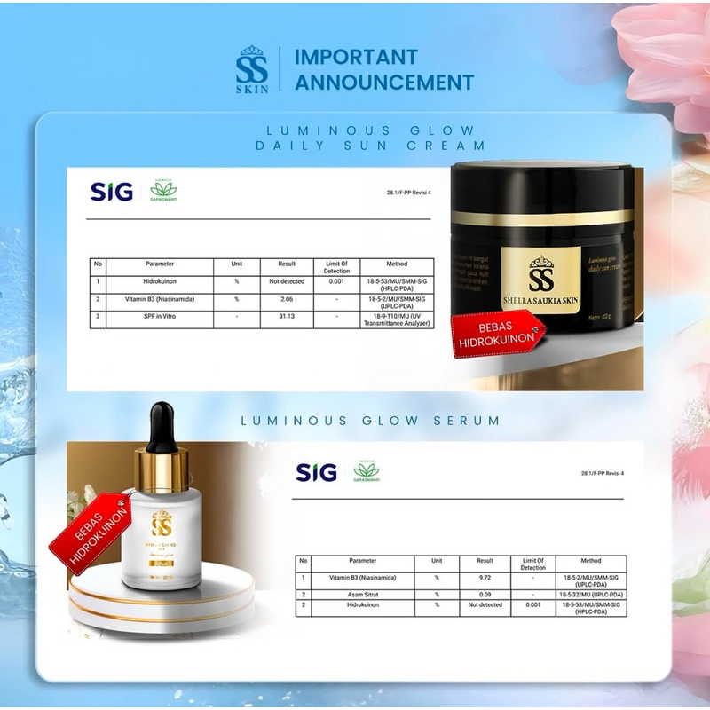 Jual Ready Ssskin Paket Luminous Extra Glow Ss / Shella Saukia Skincare ...
