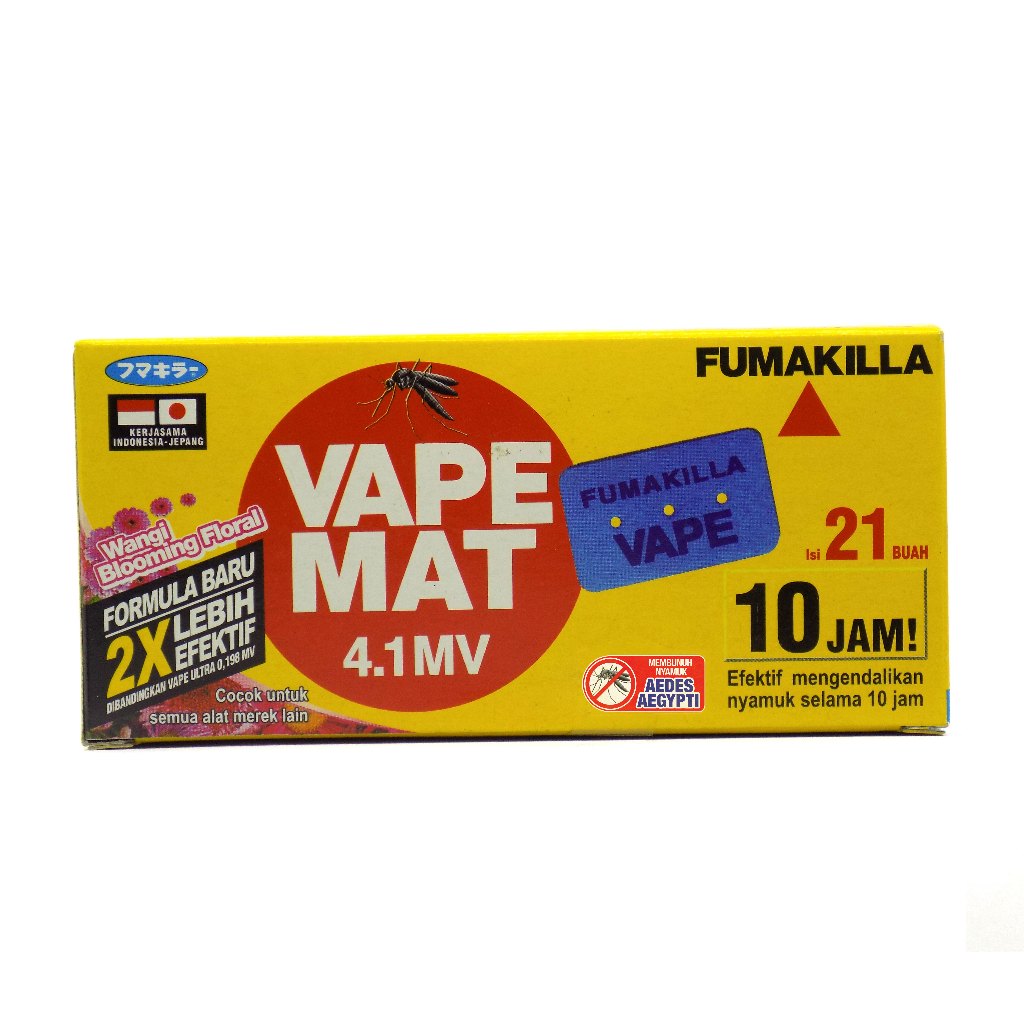 Jual Fumakilla Vape Mat Refill Blooming Floral Isi 21 pcs | Shopee ...