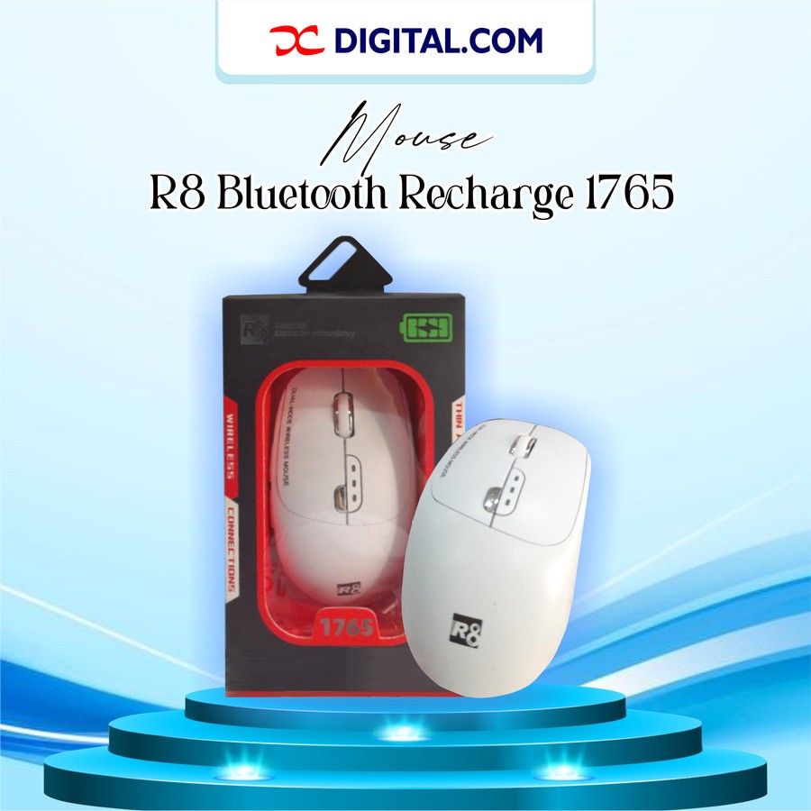 Jual Mouse R8 Bluetooth Recharge 1765 | Shopee Indonesia