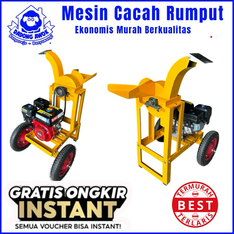 Jual Mesin Cacah Rumput Murah Berkualitas Ekonomis Mesin pencacah ...
