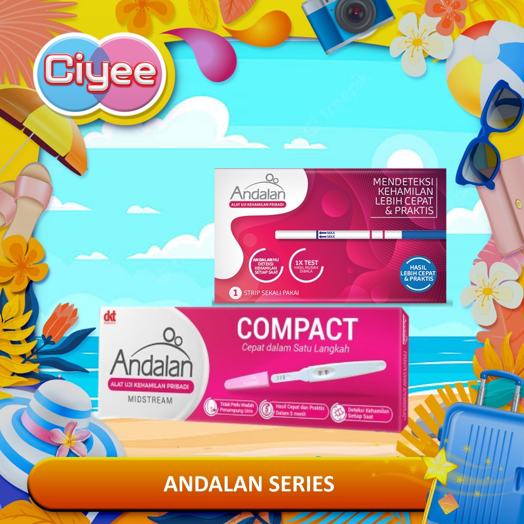 Jual Andalan Pregnancy Test Kit - Midstream & Test Strip - Alat Uji Cek ...