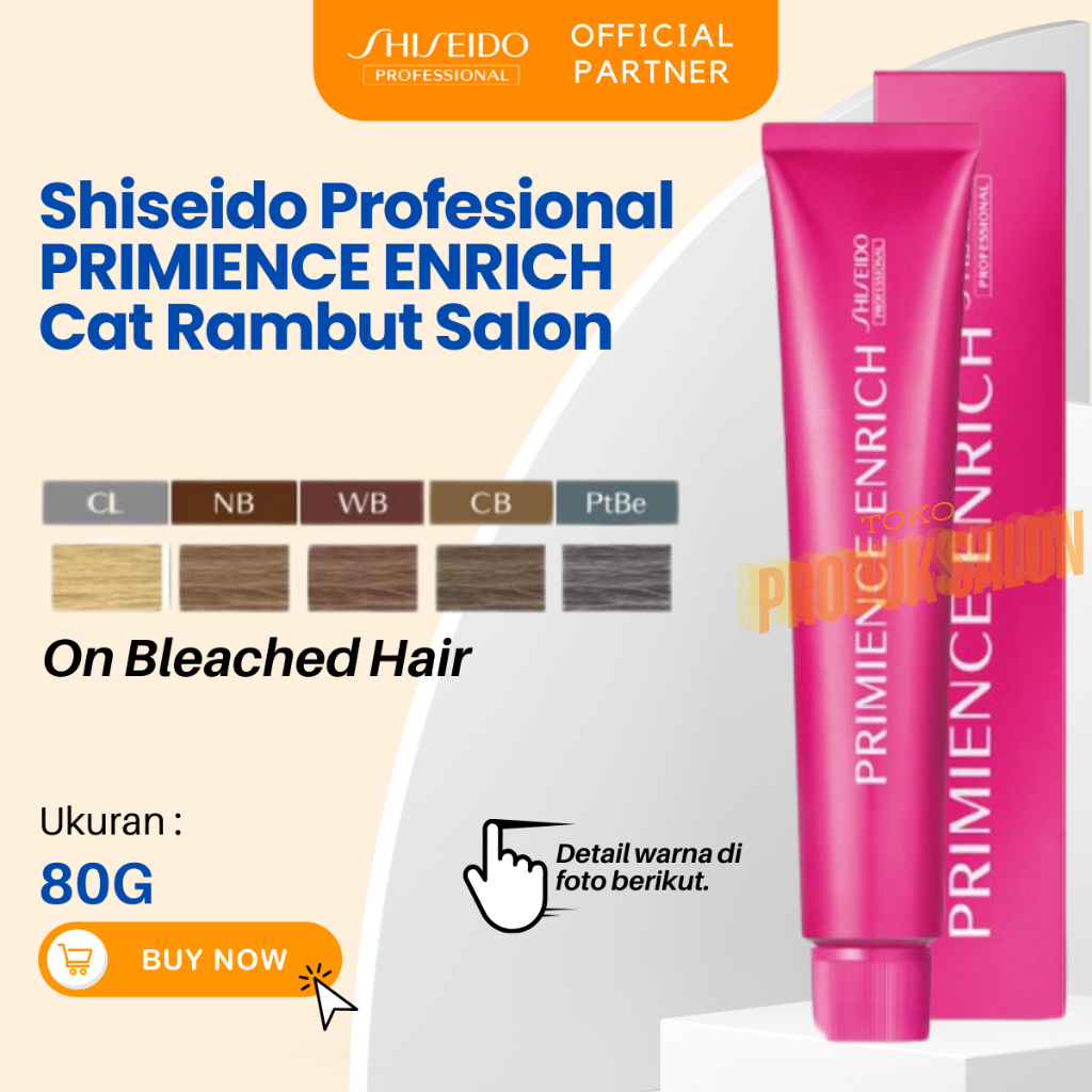 Jual CAT RAMBUT TONING NON ALKALINE PRIMIENCE ENRICH SALON JEPANG ...