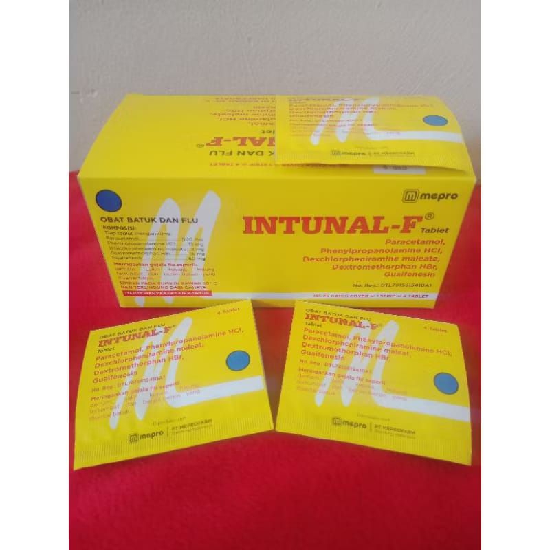 Jual INTUNAL F 1strip | Shopee Indonesia
