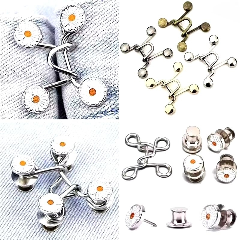 Jual Kancing Logam Adjustable Pengecil Lingkar Pinggang | Shopee Indonesia